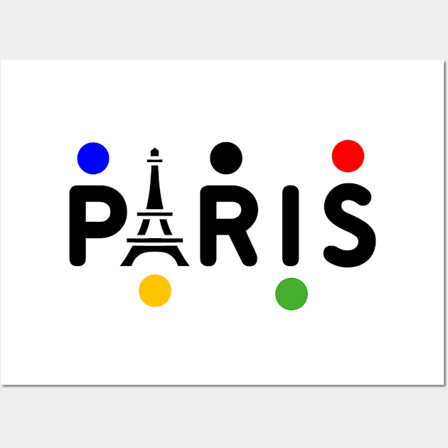 Paris olympics France Wall Art by Nicostore